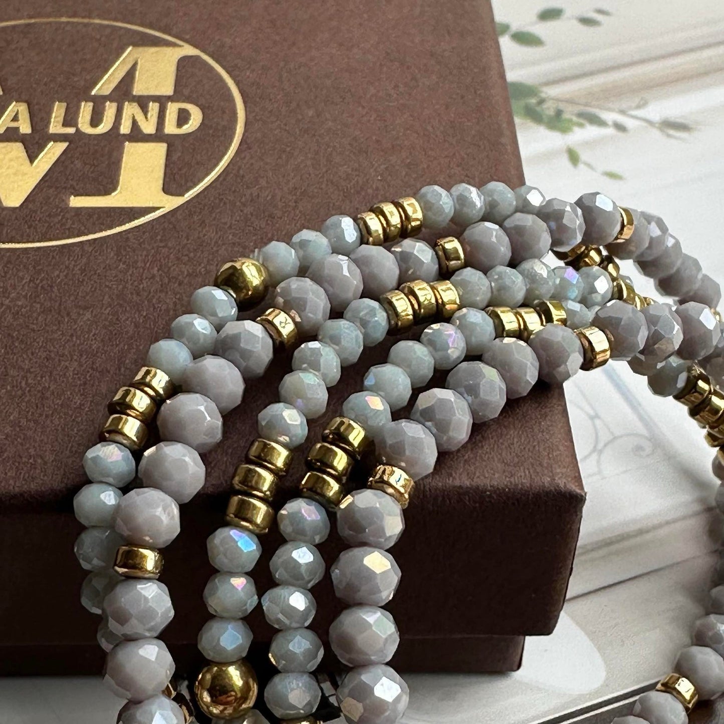 Armband Merle Cool Stone - Set med 5 st