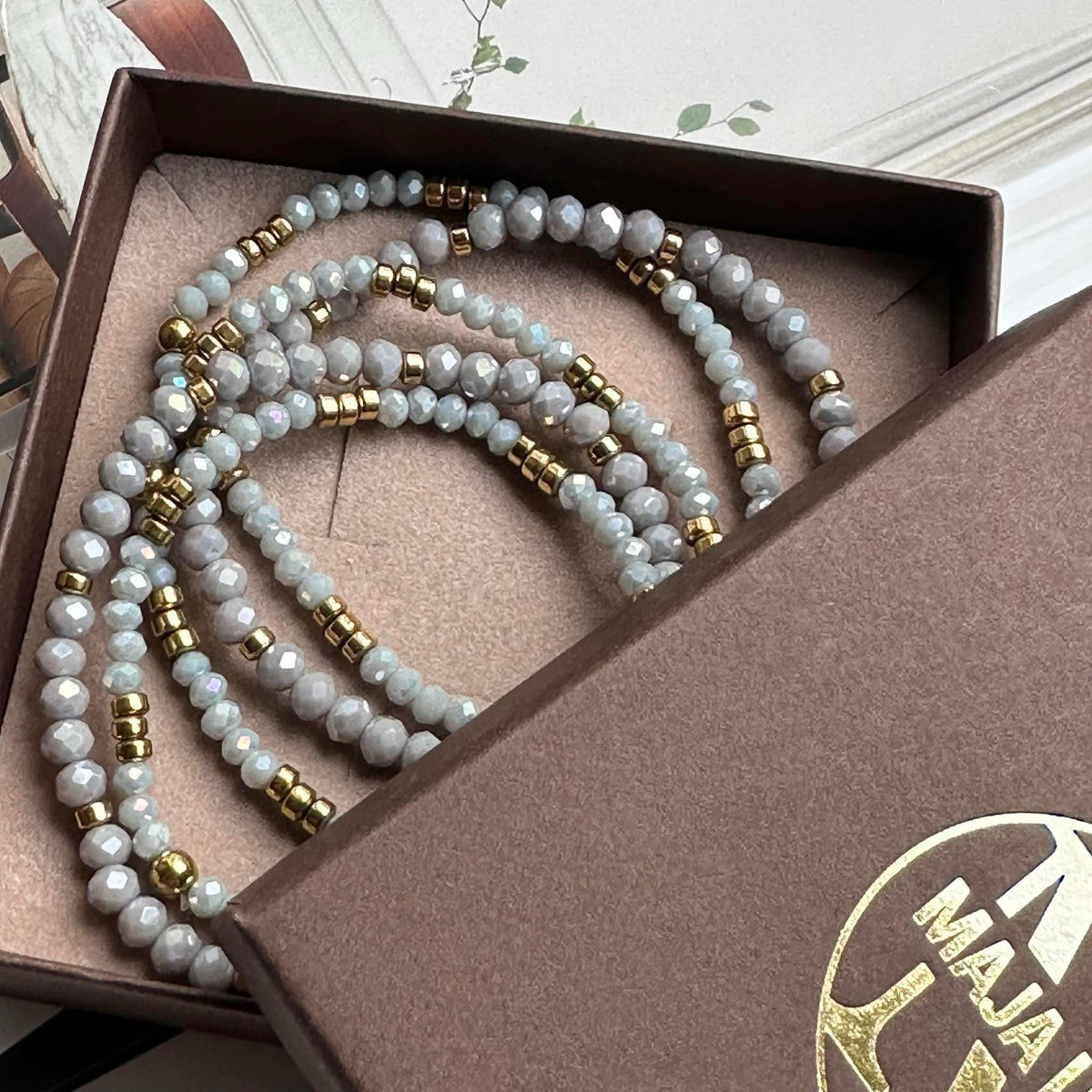 Armband Merle Cool Stone - Set med 5 st