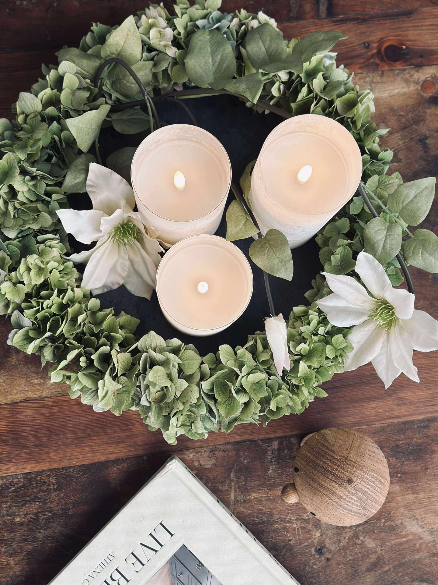 LED Ljus FROZEN - Vit 3 st