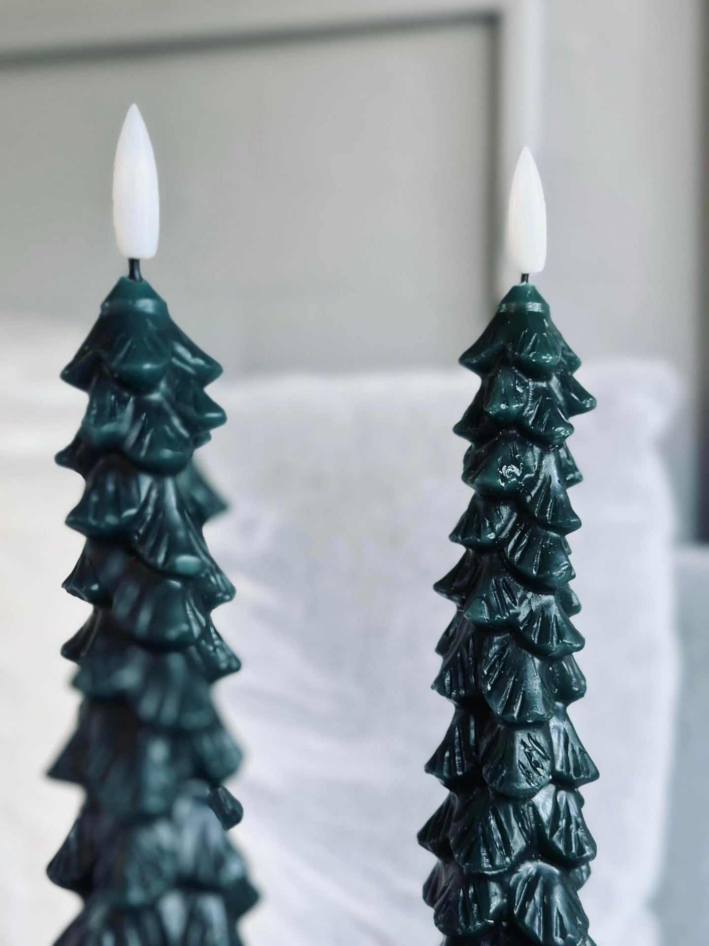 LED Stearinljus 2 st - Julgran