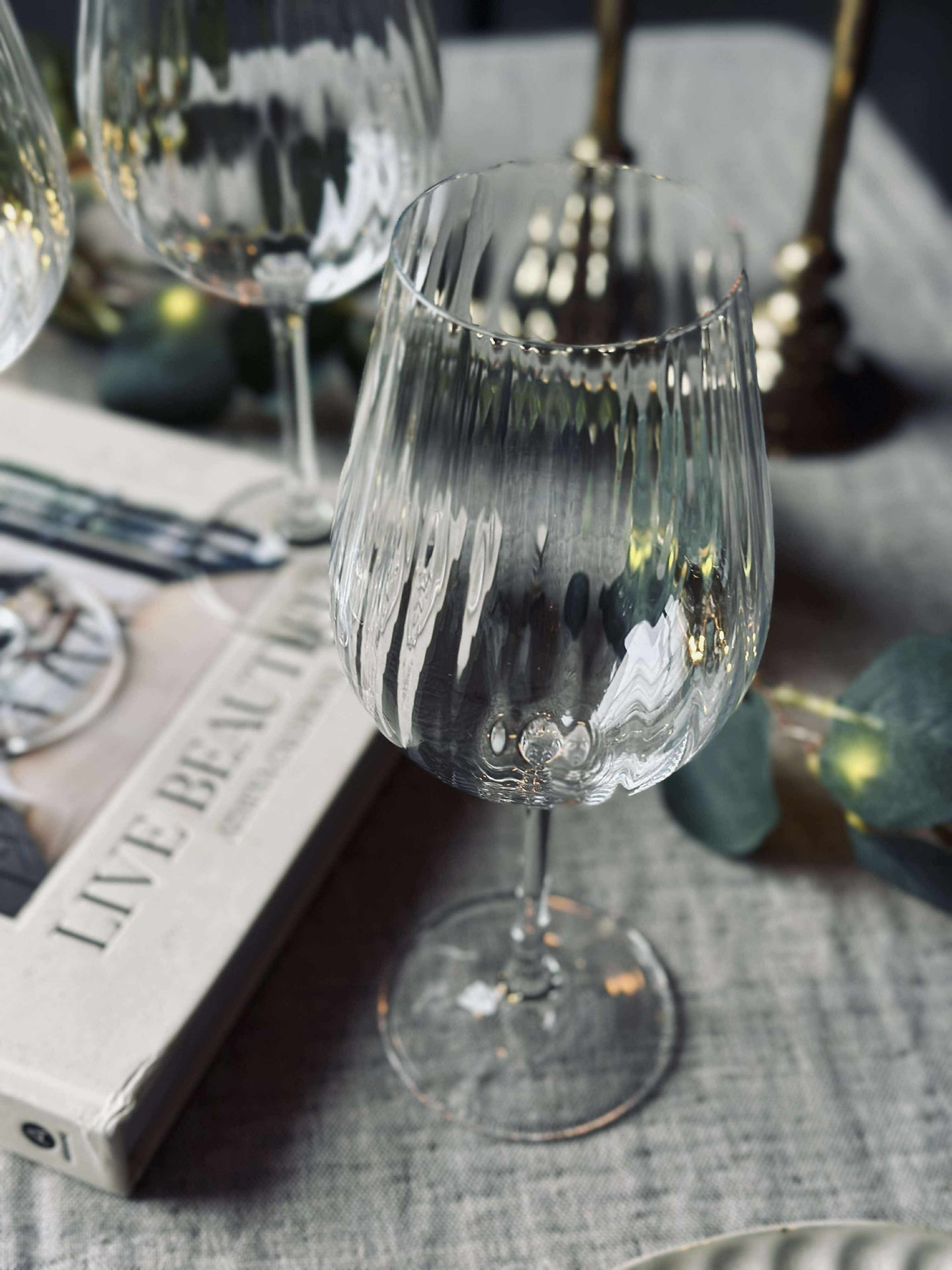 Vinglas rödvin CRYSTAL - Set med 4 st.