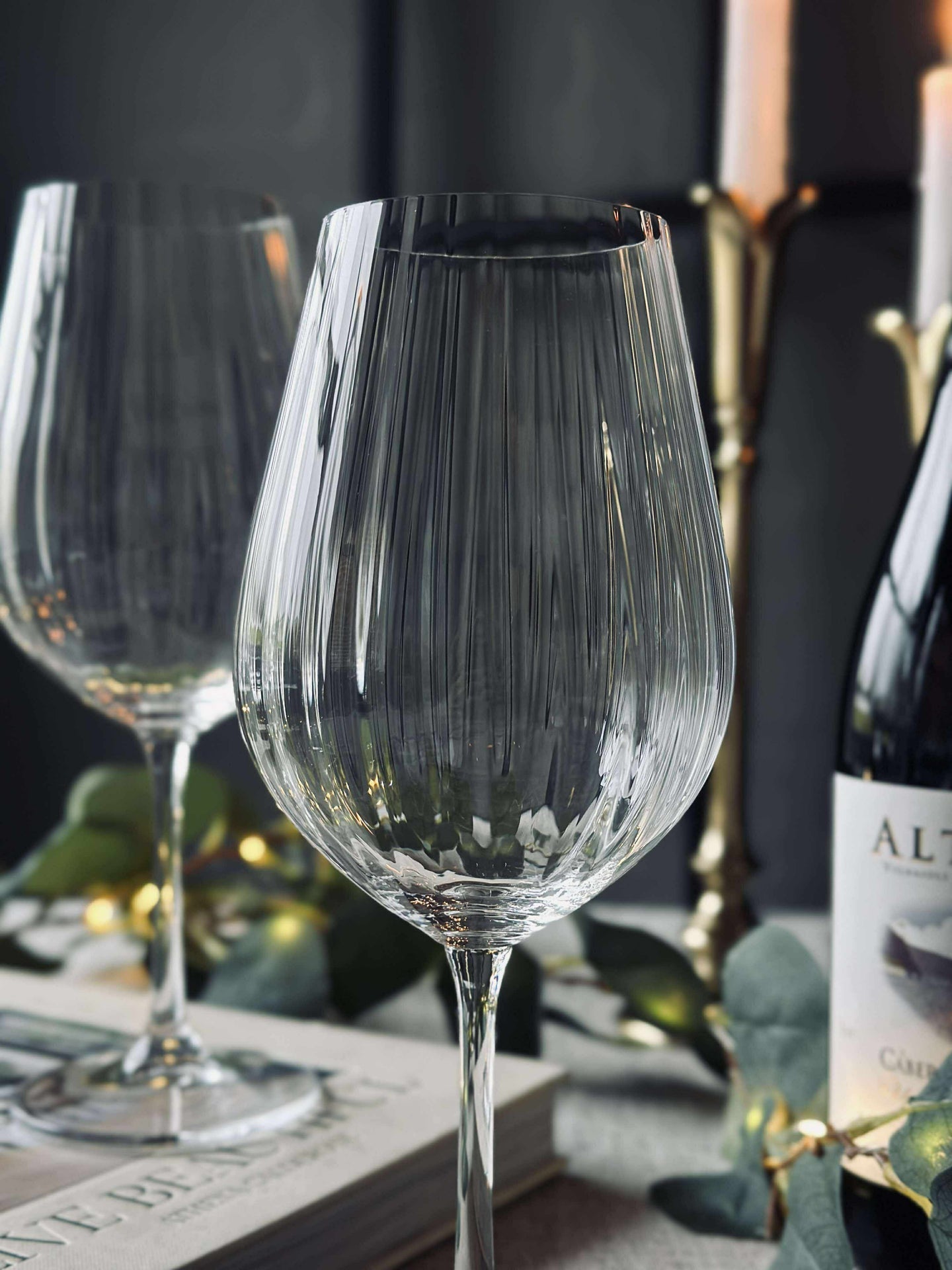 Vinglas rödvin CRYSTAL - Set med 4 st.