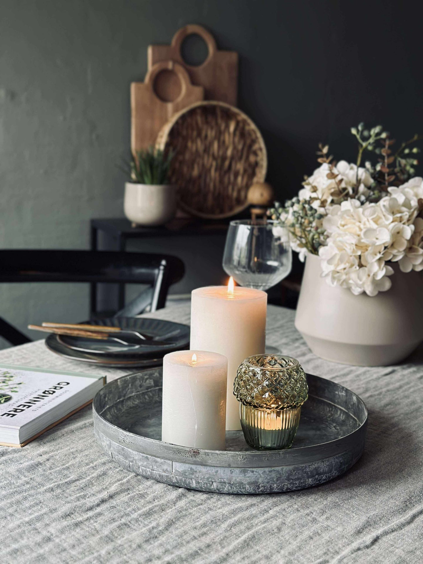 Bricka Zink - flera storlekar