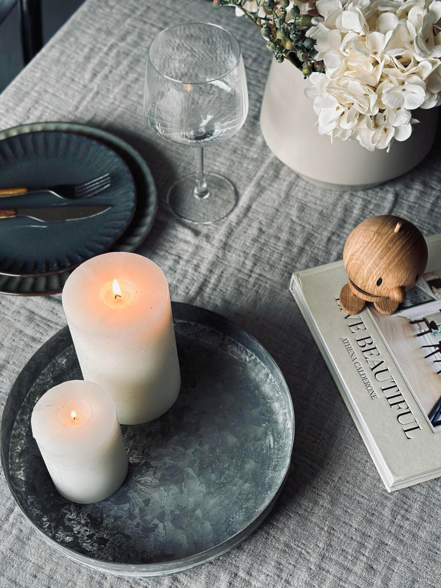 Bricka Zink - flera storlekar