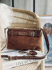 Clutch mockaskinn - Cognac