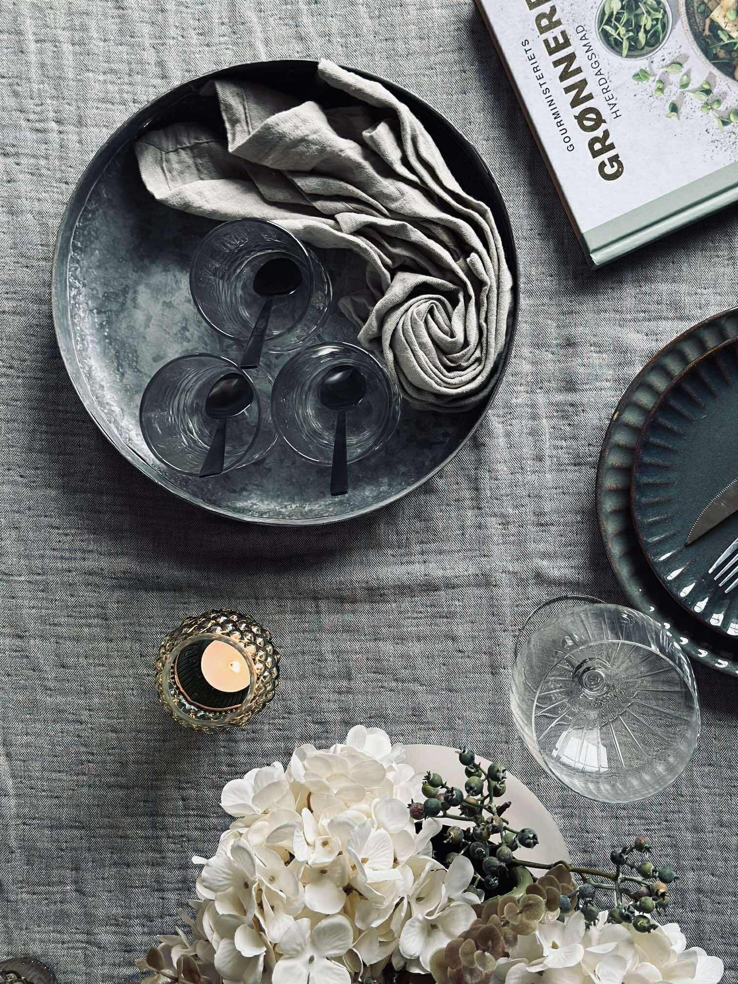 Bricka Zink - flera storlekar