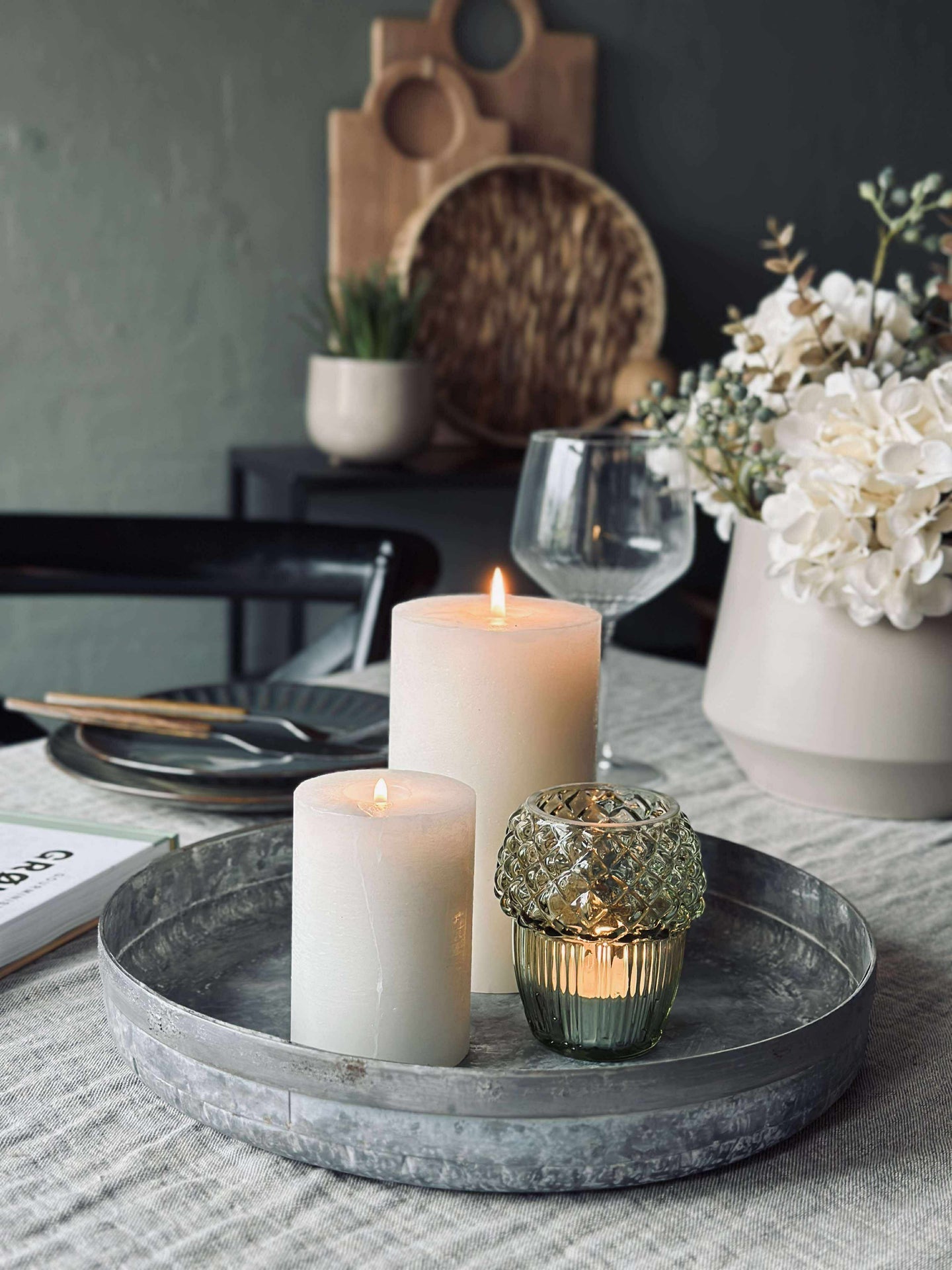 Bricka Zink - flera storlekar