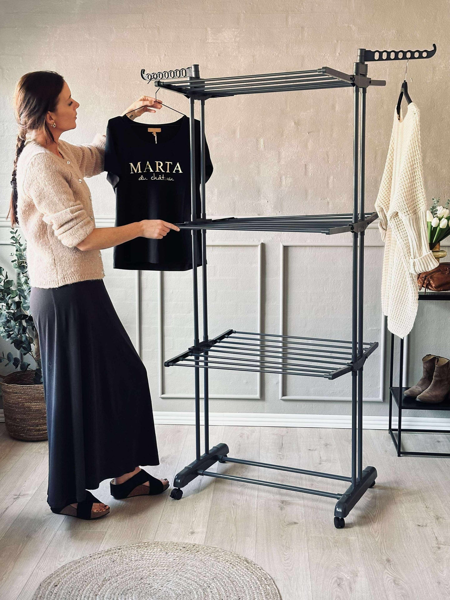 Torkställning med 3 Nivåer