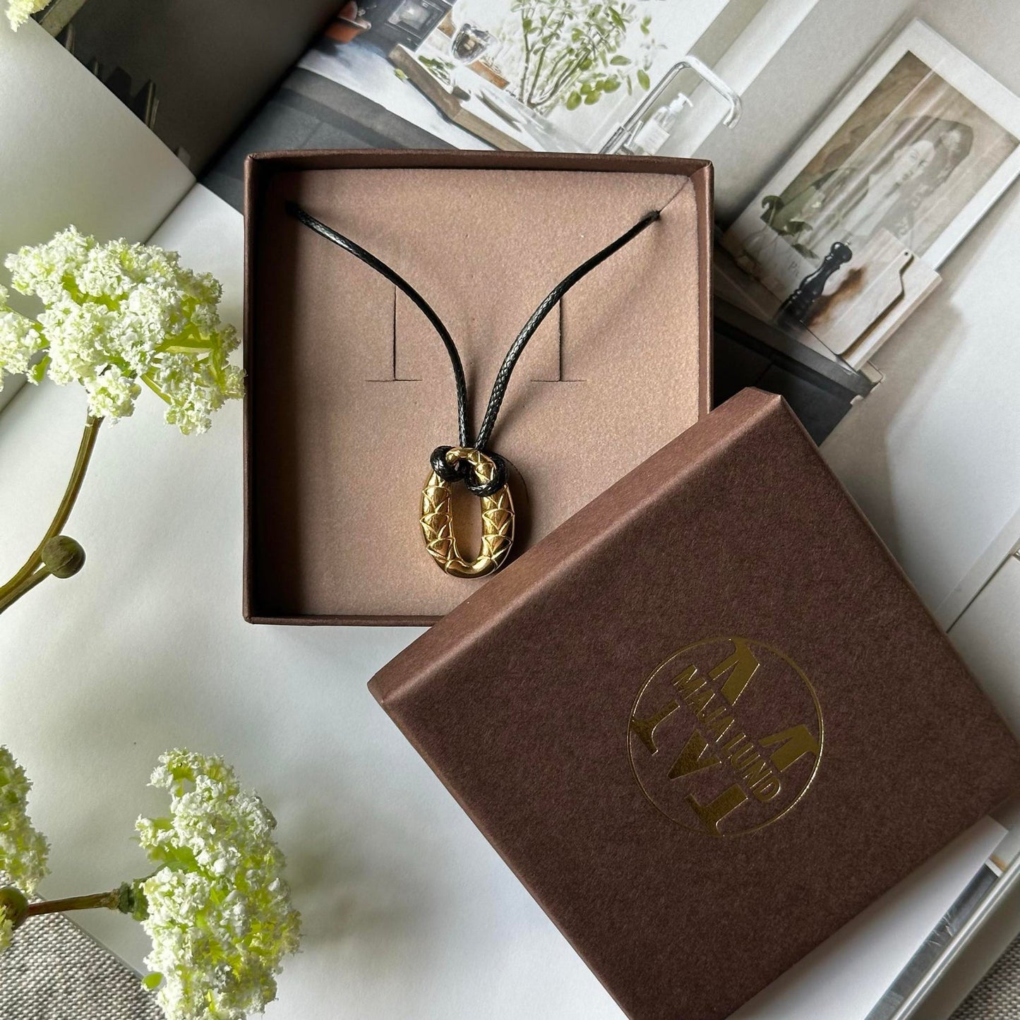 Halsband Savannah förgyllt