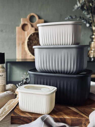 Förvaringsburkar – Set med 4 st.