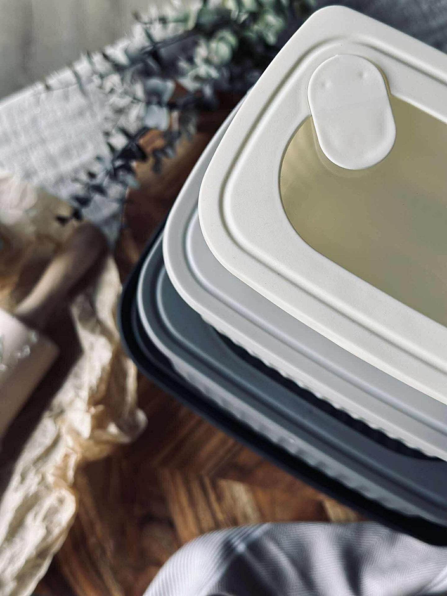 Förvaringsburkar – Set med 4 st.