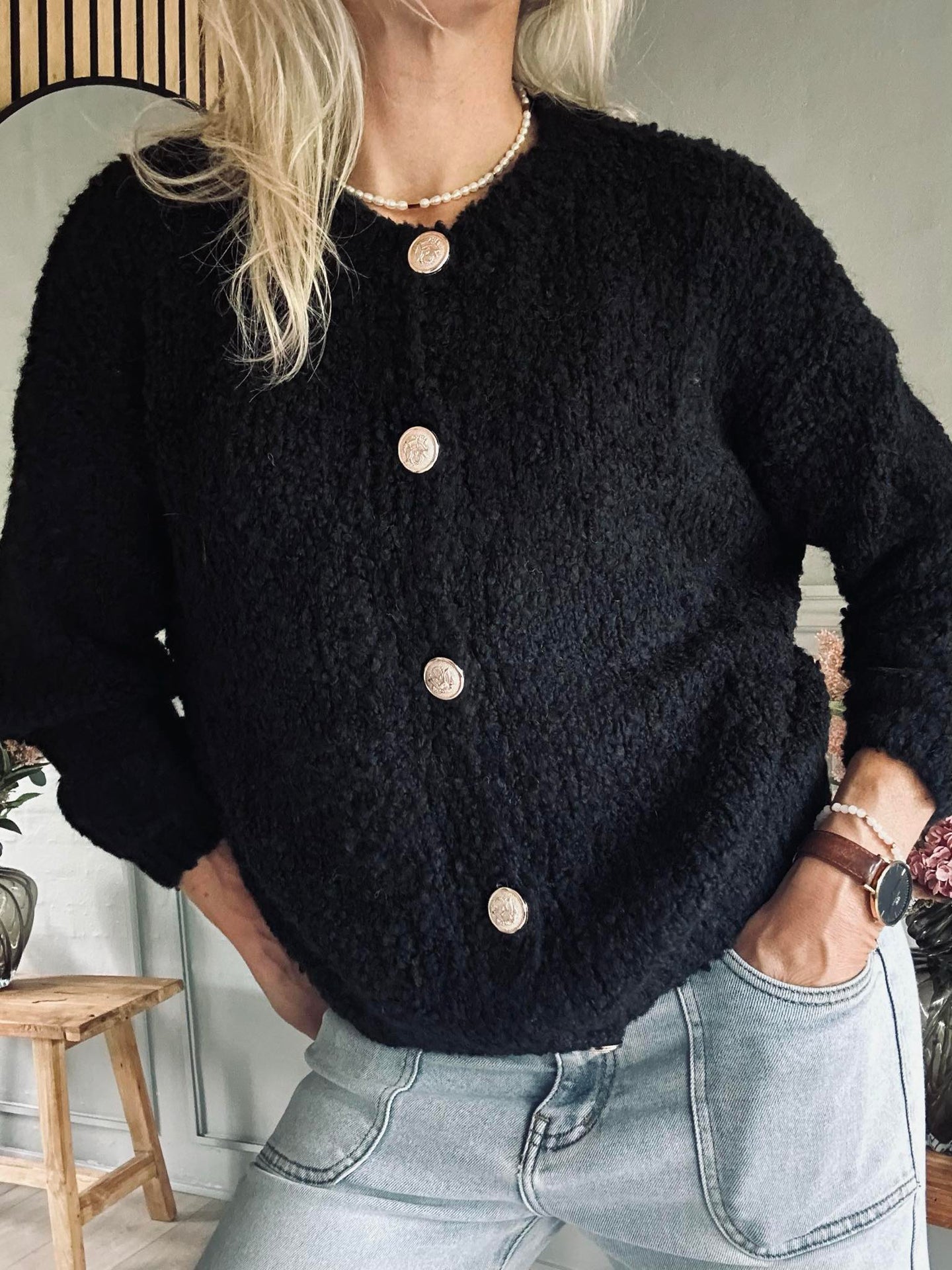 Cardigan Rosalie Black
