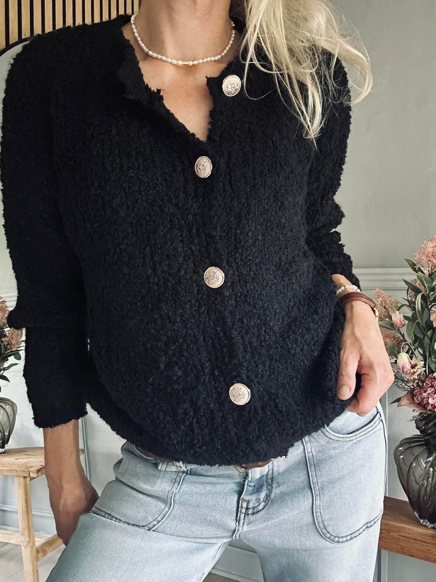 Cardigan Rosalie Black