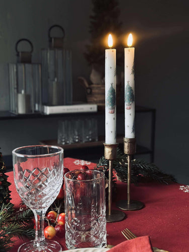 LED Scenljus 2 st - Julmotiv