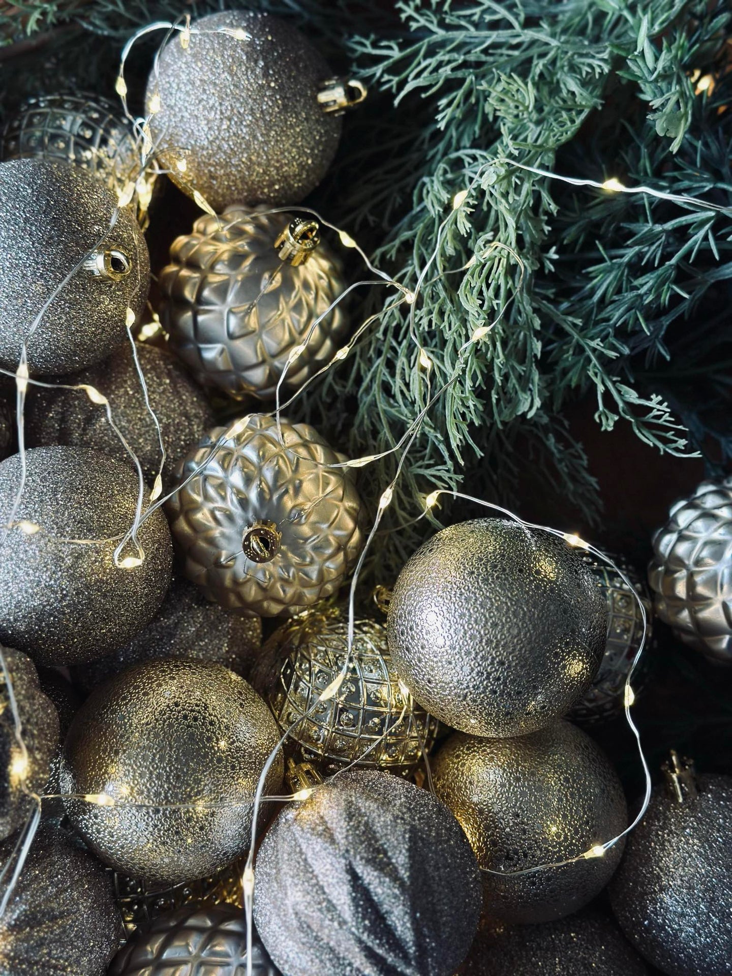 Julgranskulor mix box 35st.