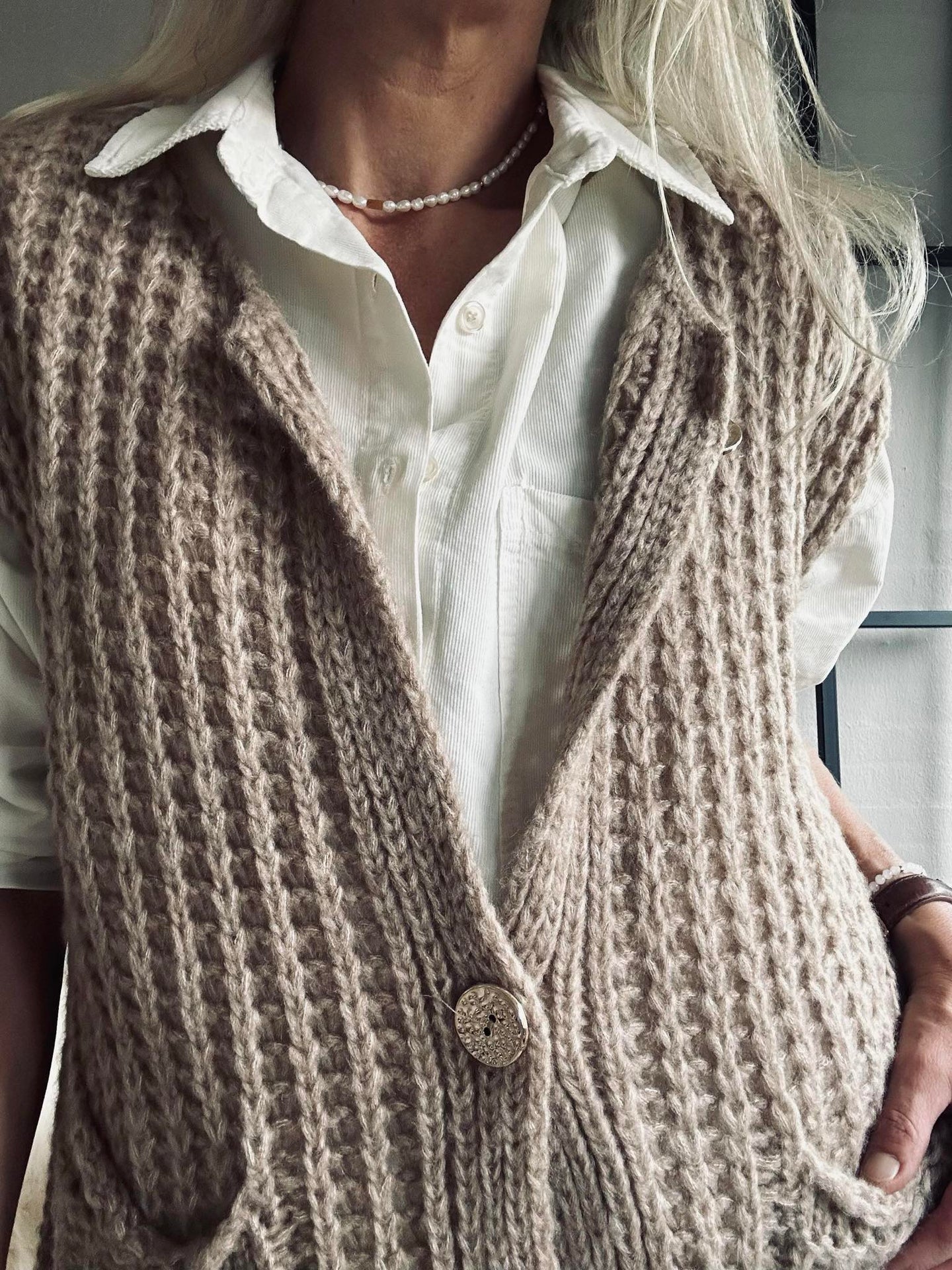 Väst Ruby beige