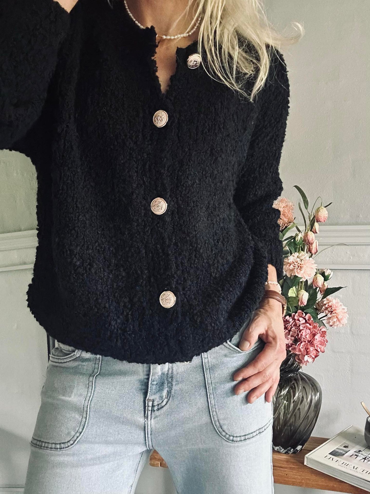Cardigan Rosalie Black
