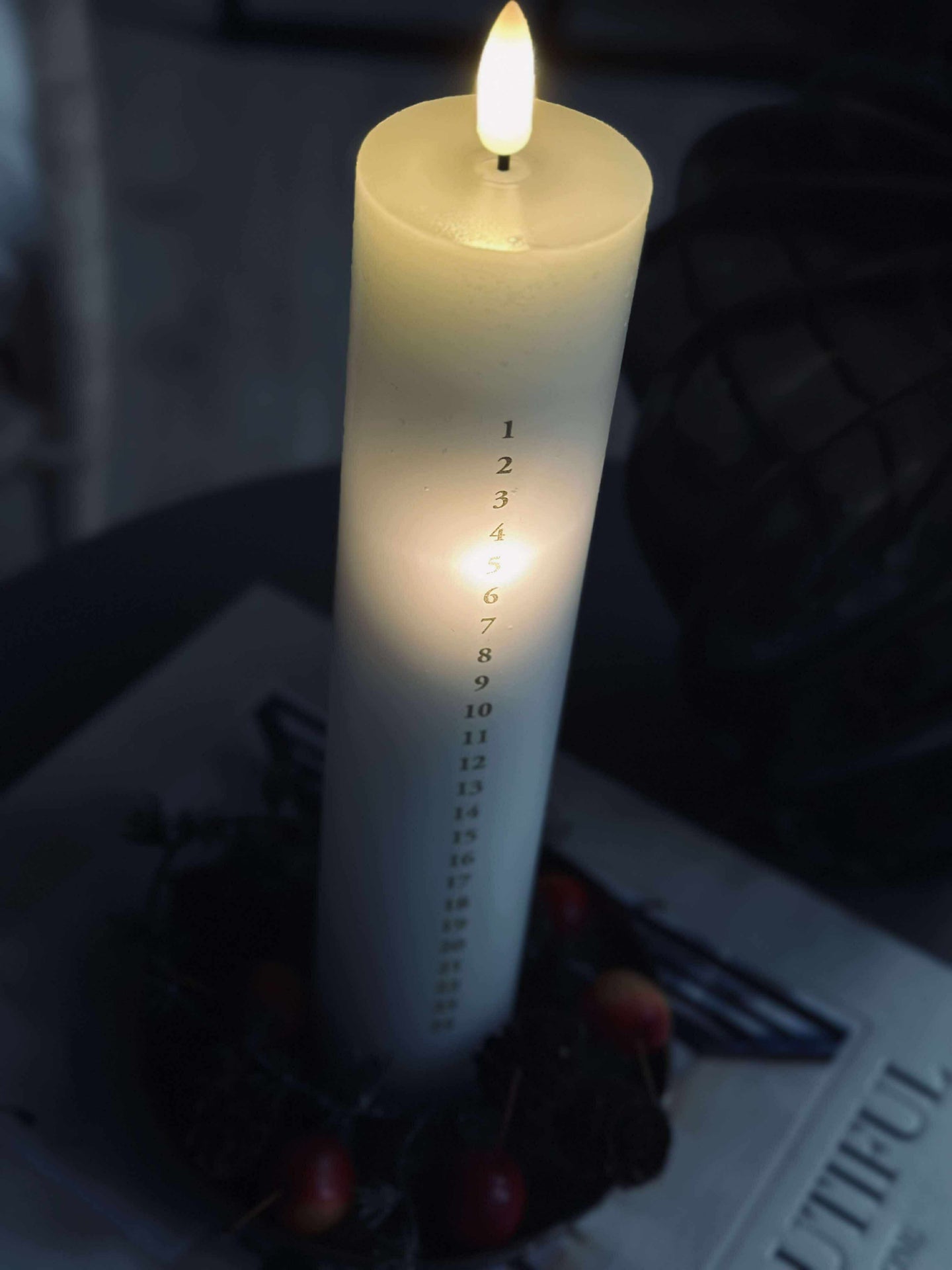 LED Kalenderljus inkl fjärrkontroll