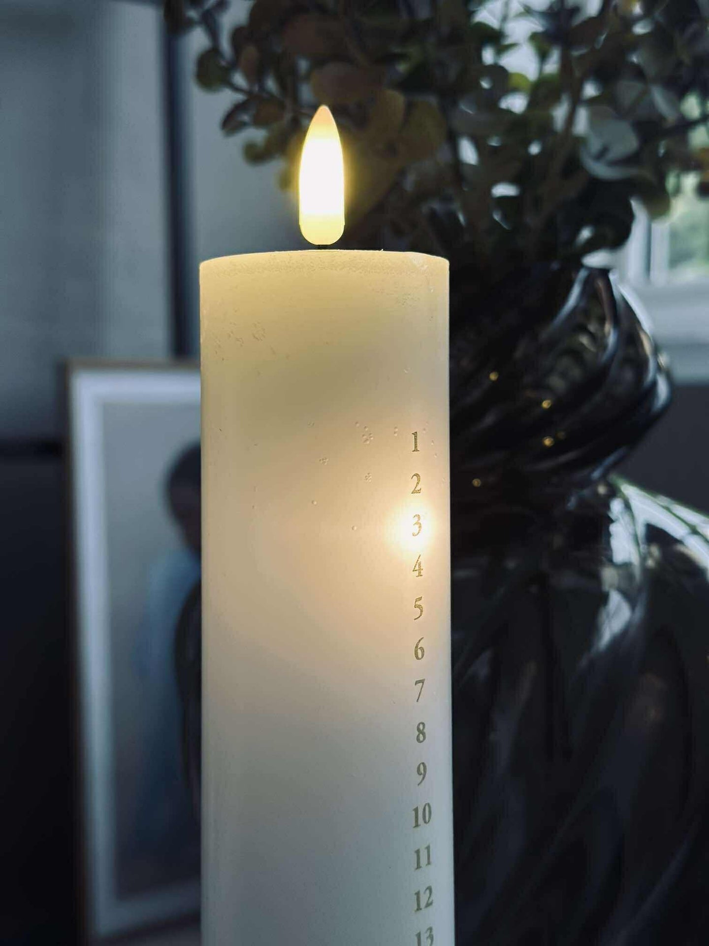 LED Kalenderljus inkl fjärrkontroll