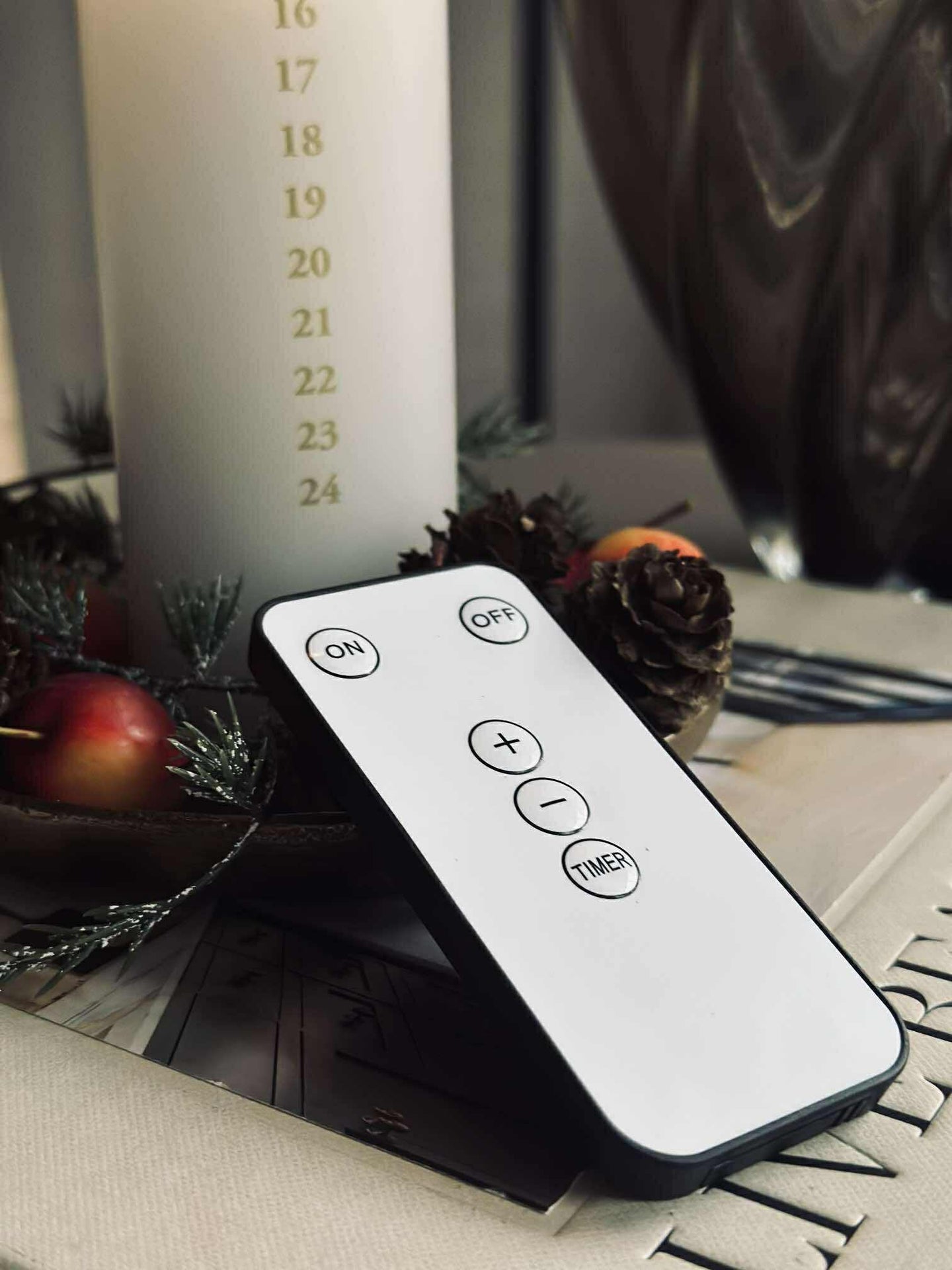 LED Kalenderljus inkl fjärrkontroll