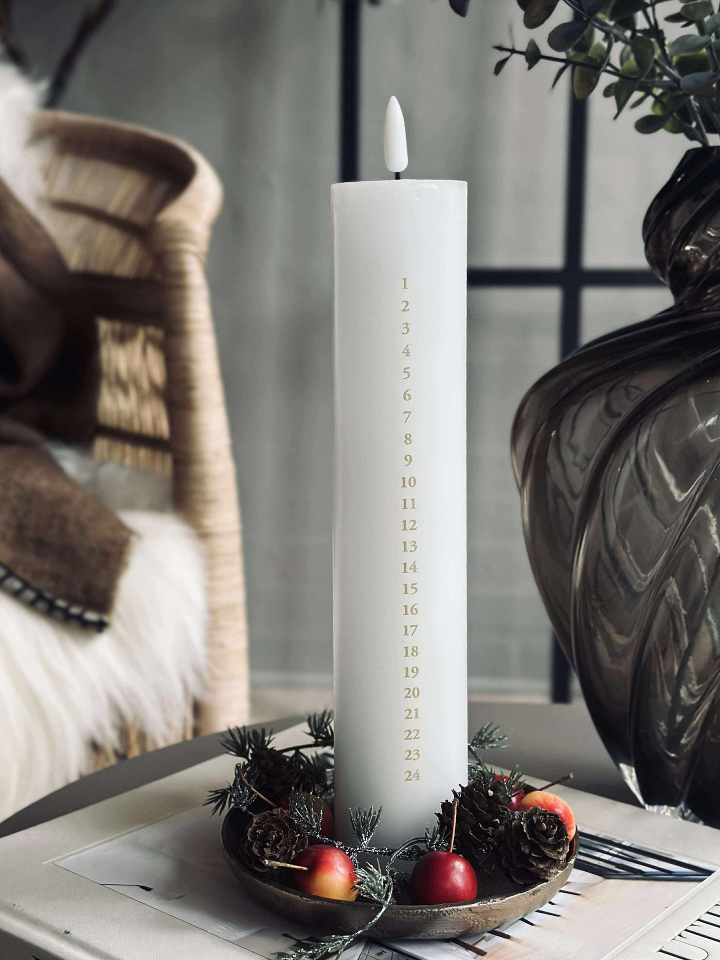 LED Kalenderljus inkl fjärrkontroll