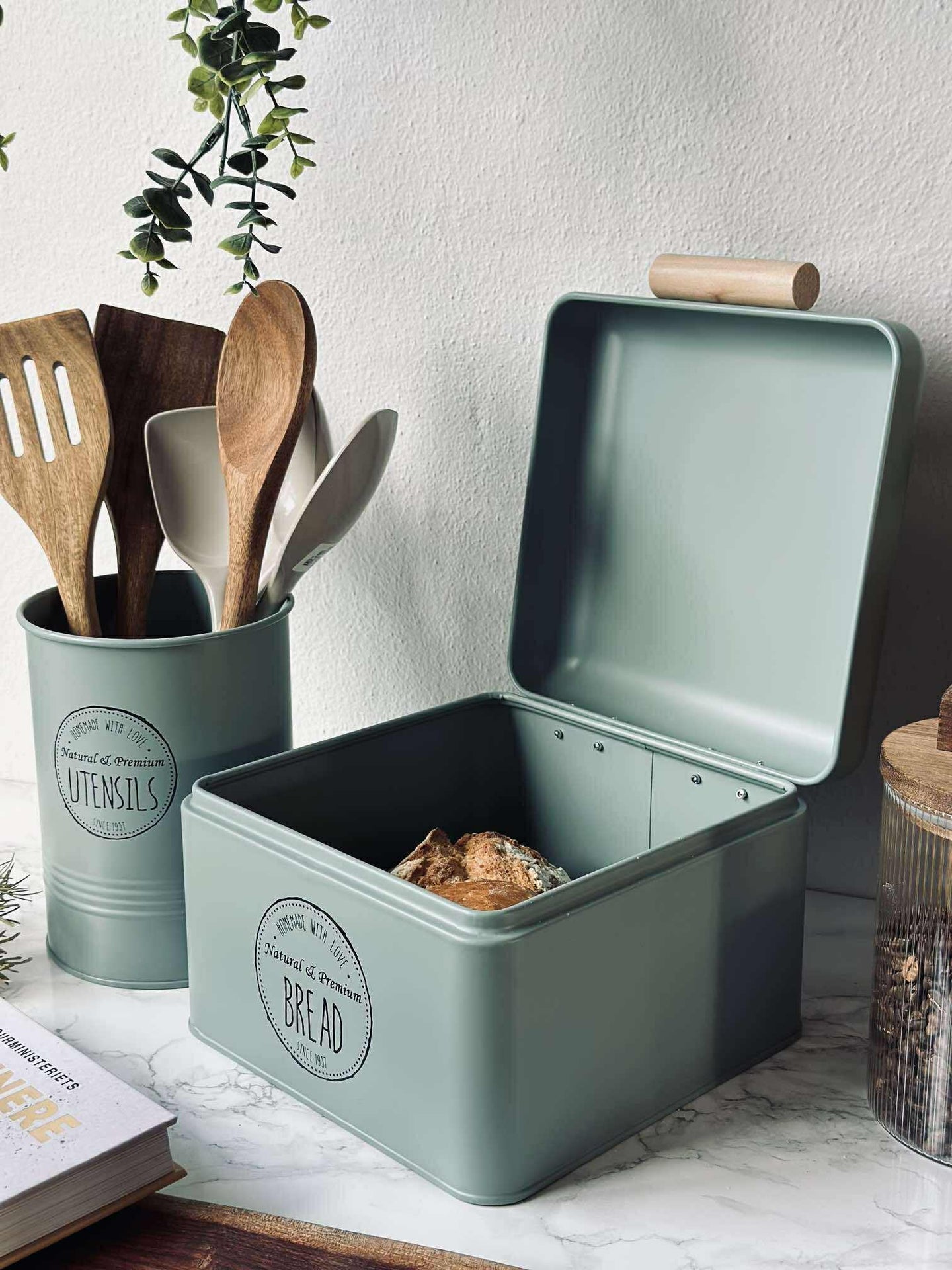 Brödlåda Grön