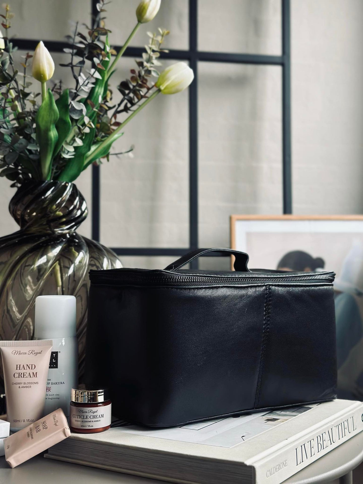 Klassisk necessär - Svart / Svart