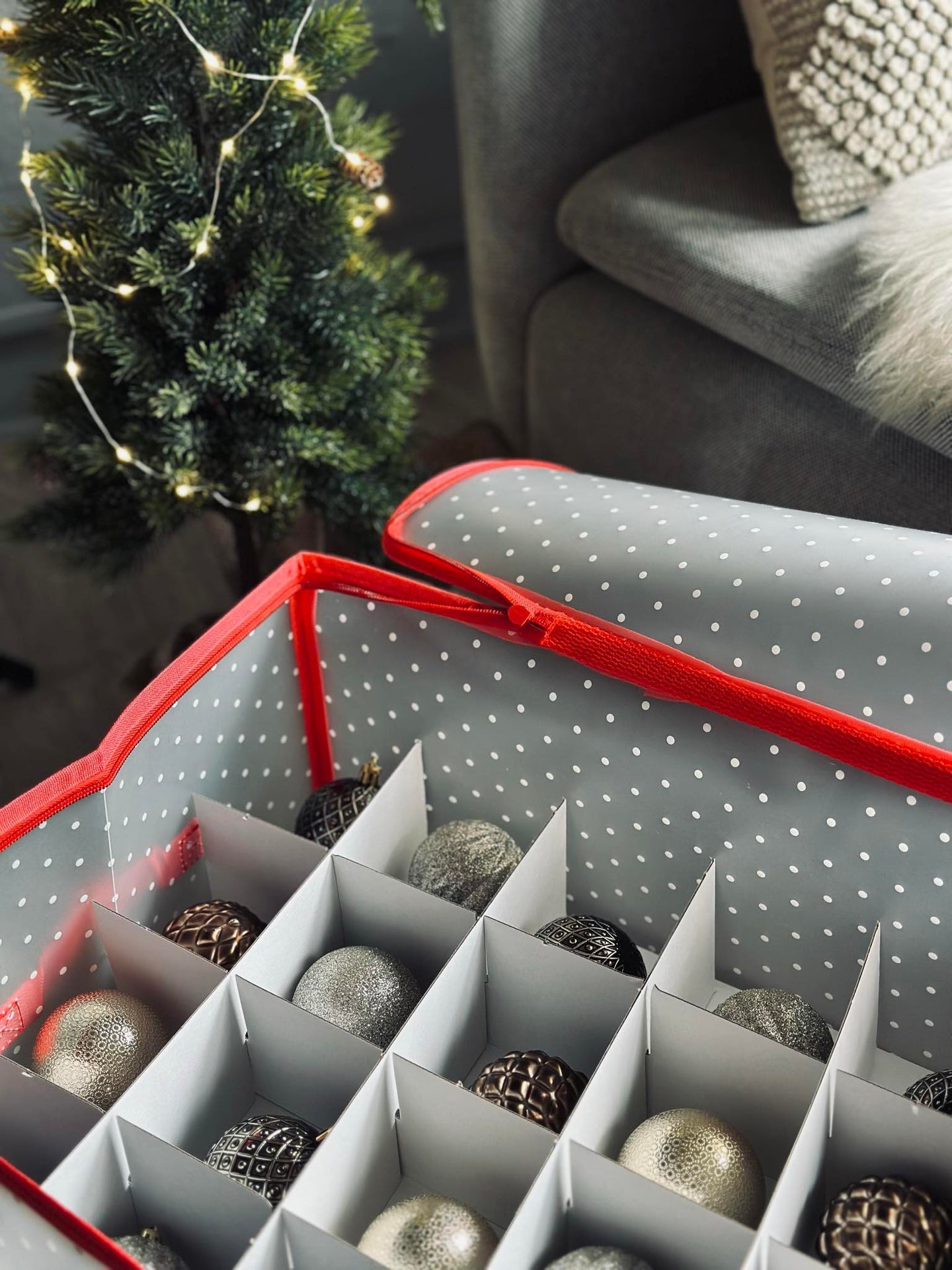 Förvaring för Julkulor - MAX 112 julkulor
