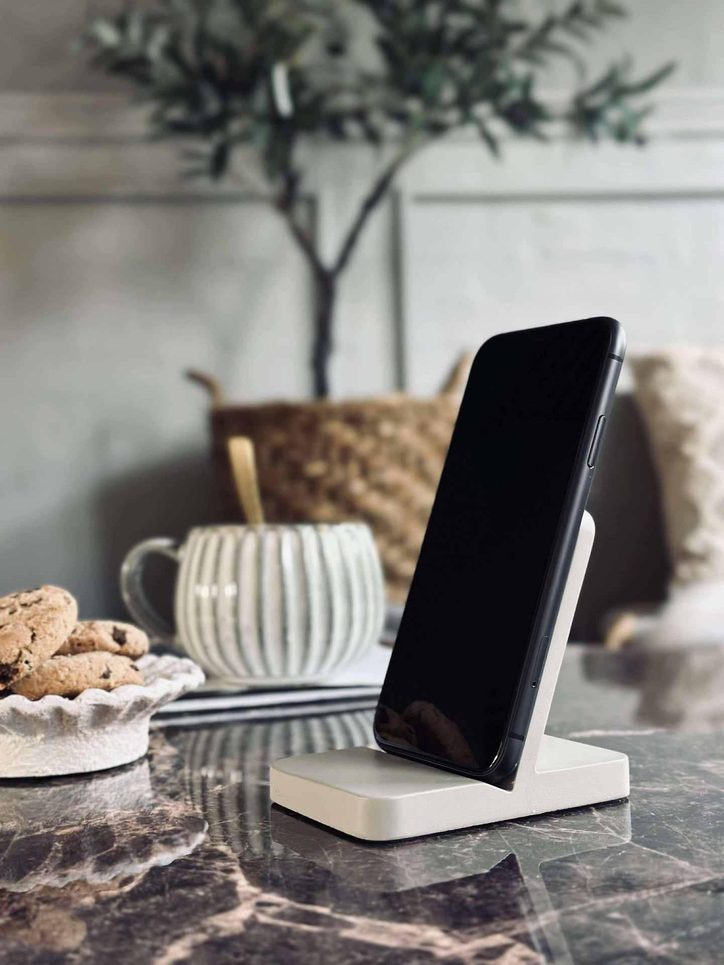 Mobiltelefonhållare - Kontor - Pebble grå