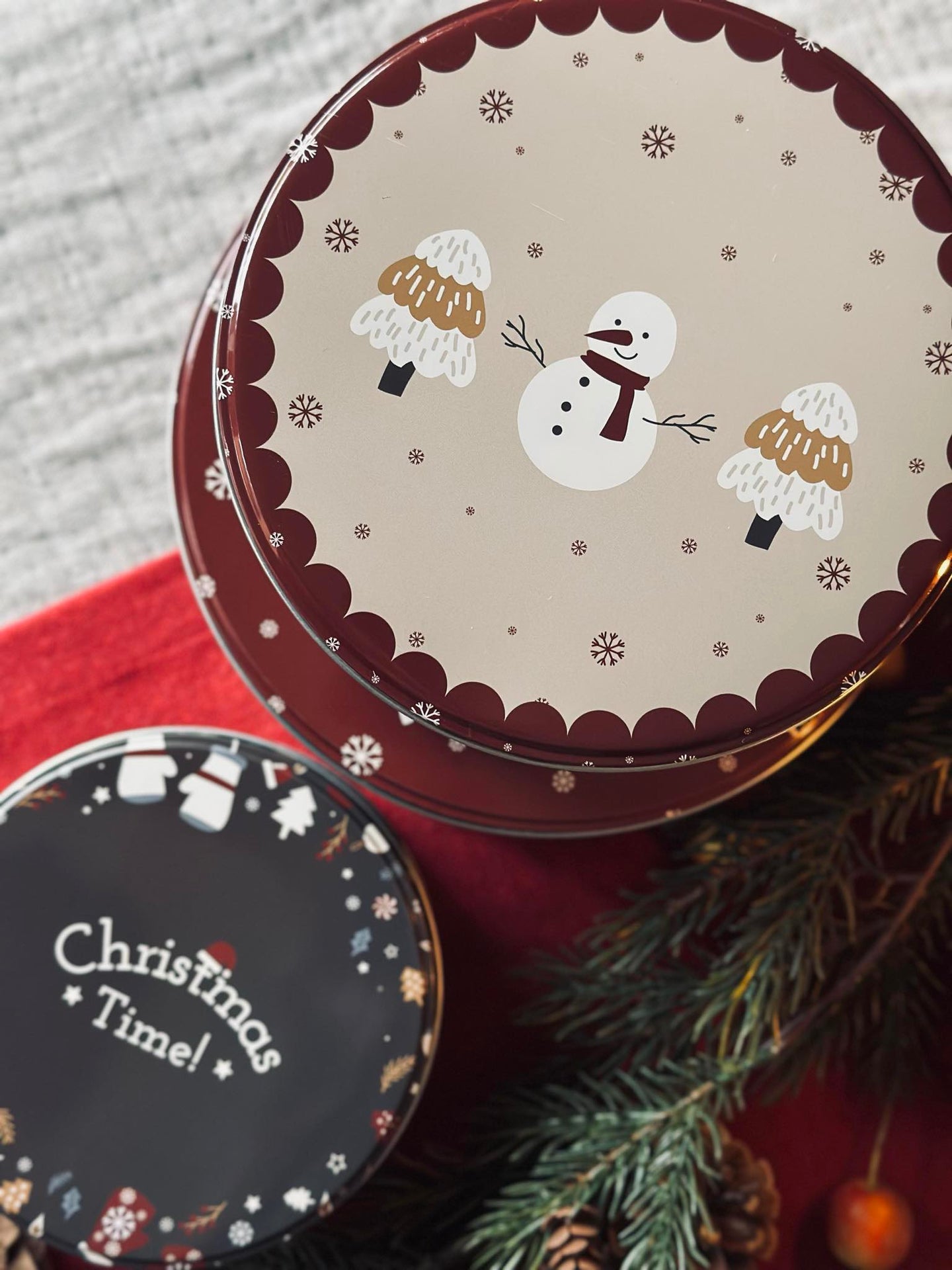 Julkakburkar - Set om 3 st.