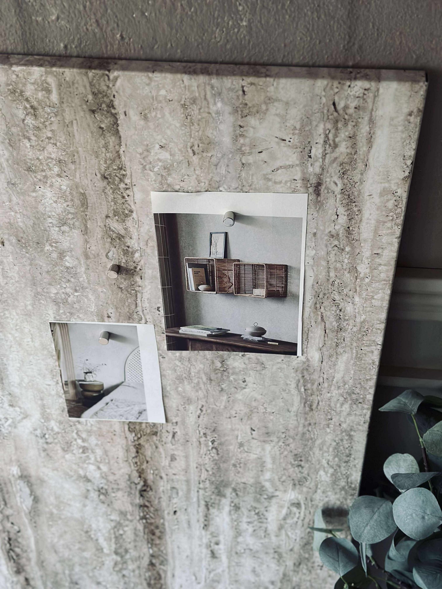 Magnetisk tavla 60x90 - Travertin
