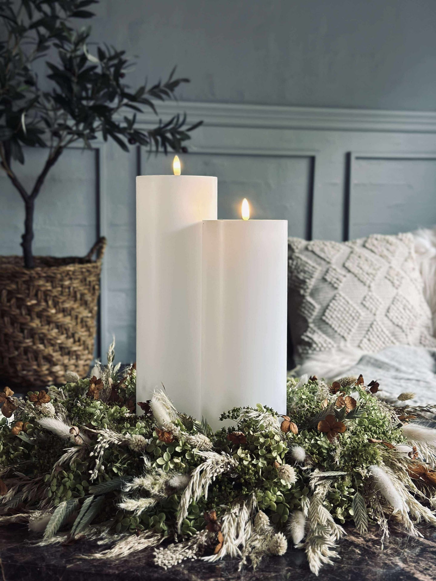 LED Utomhus XL Blockljus 35cm