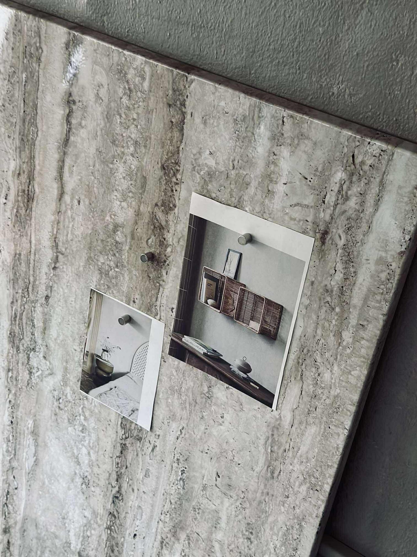 Magnetisk tavla 60x90 - Travertin
