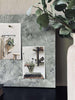 Magnetisk tavla 40x60 - Betonglook