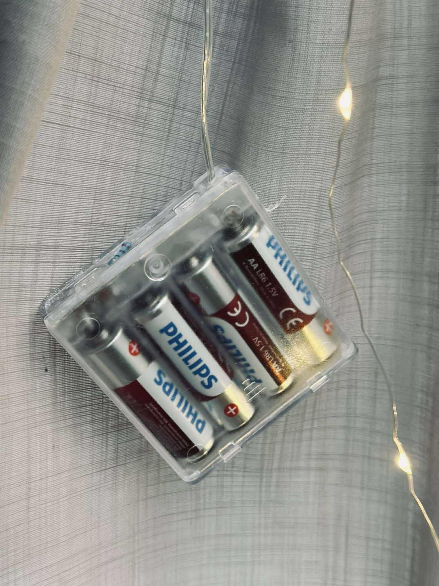 Hängande ljusslinga med 160 LED-lampor