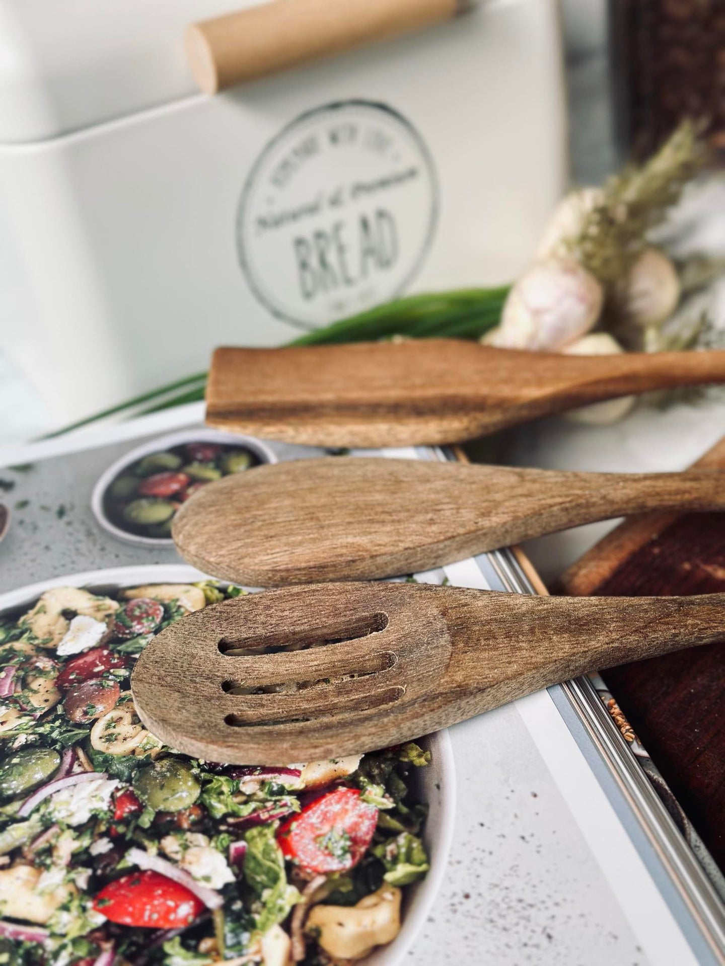 Slevset med 3 st. - Akacia