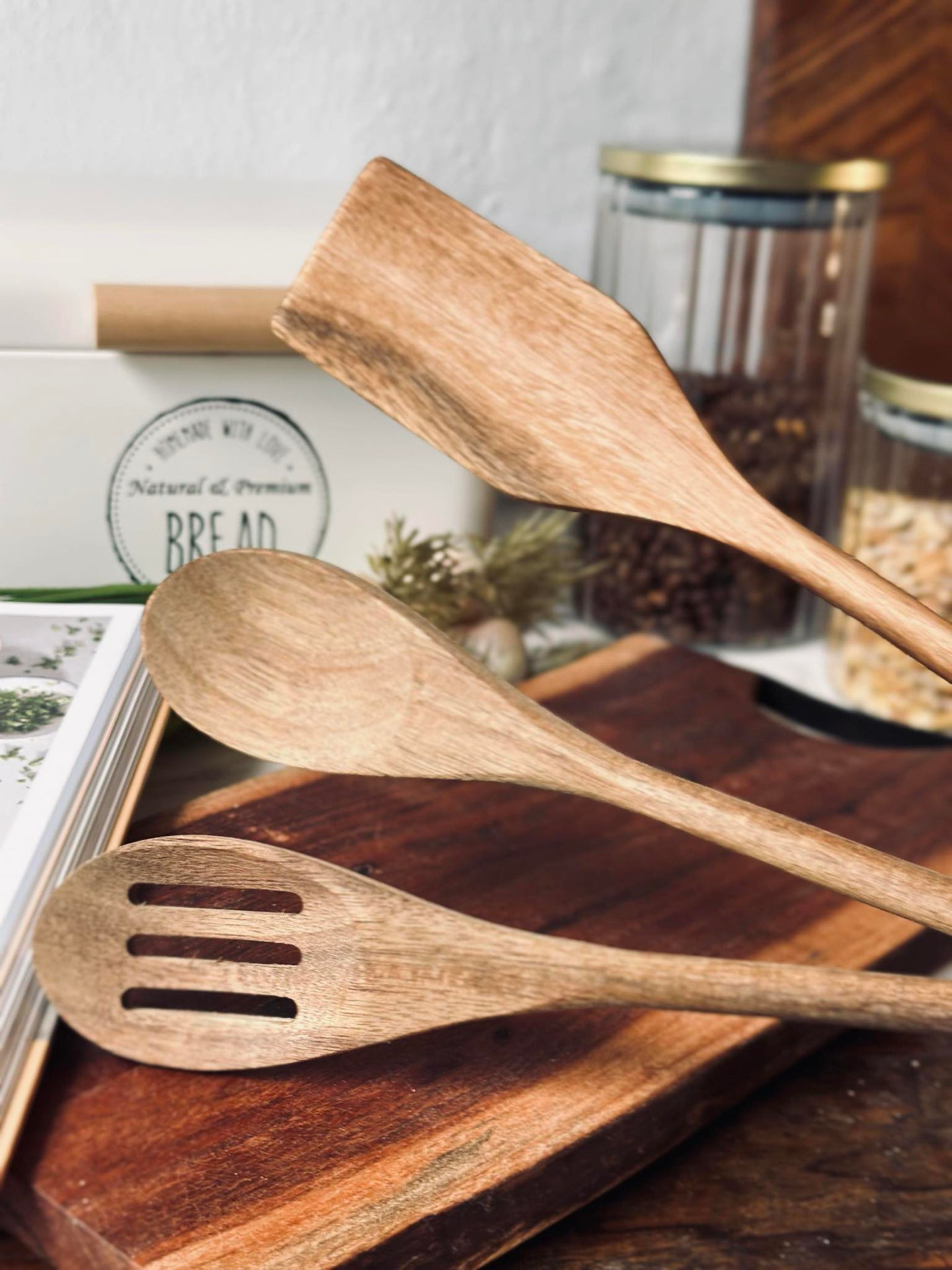 Slevset med 3 st. - Akacia