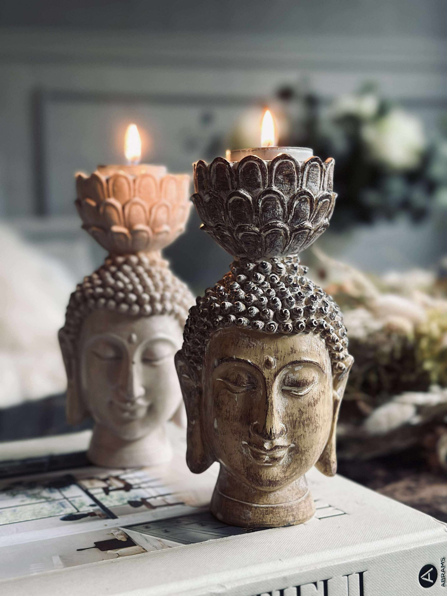Värmeljushållare Buddha small - MIX
