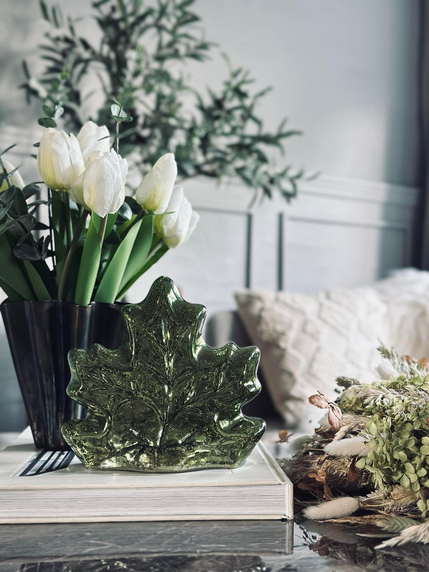 Blad med LED-ljus och timer - Flera färger