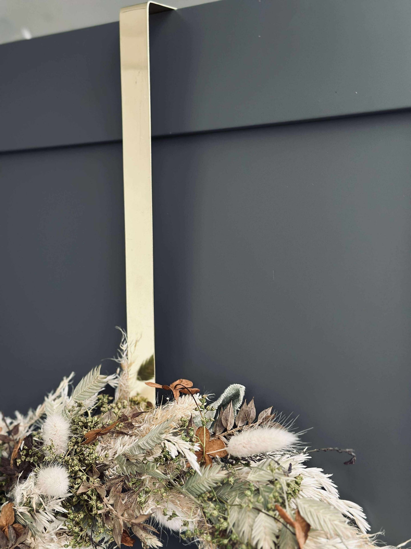 Upphängning för dörrkrans - Guld