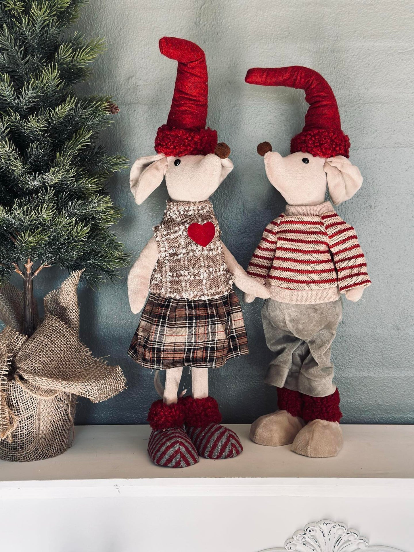 Nissetomte - Stående Pojke