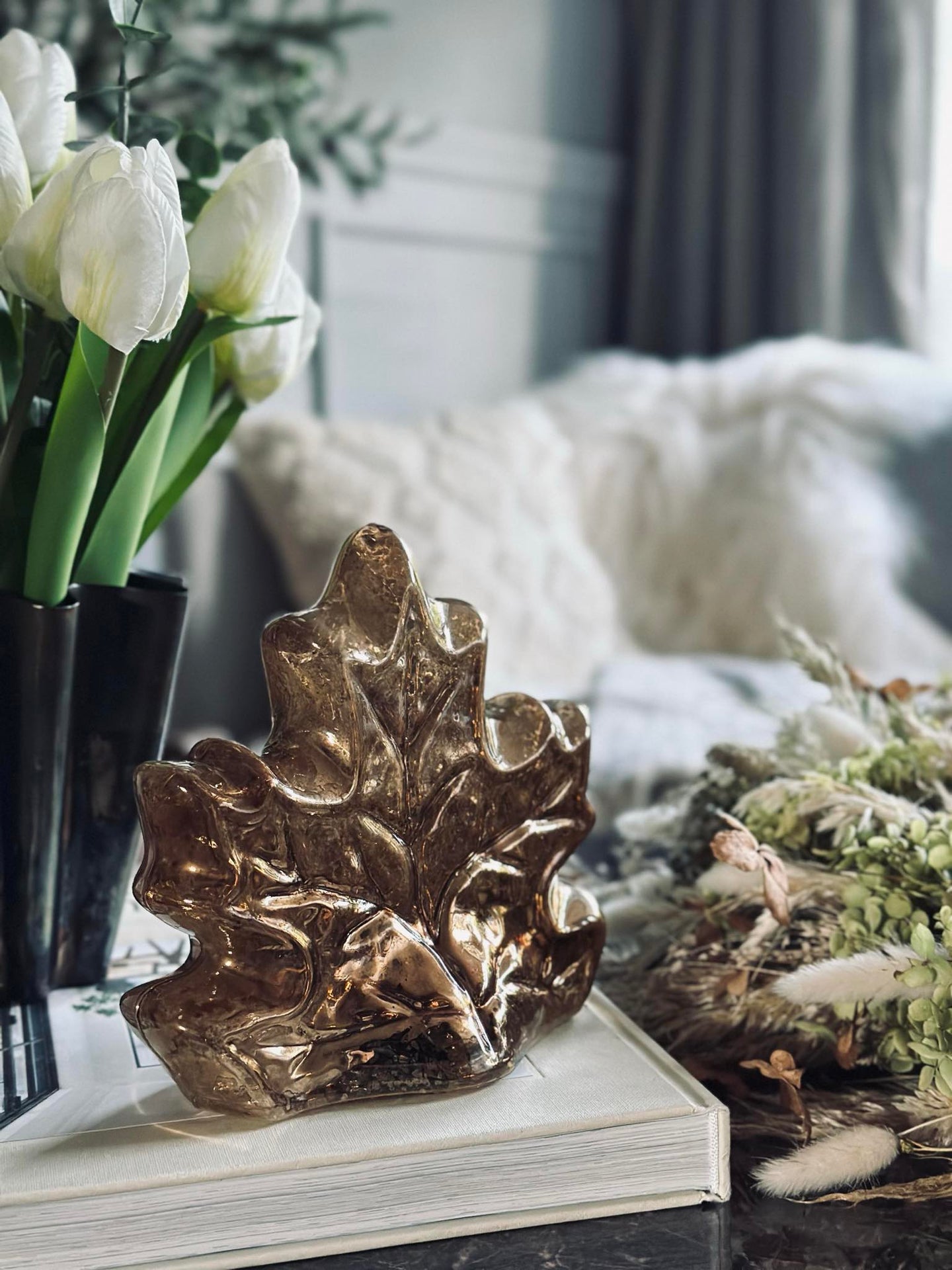 Blad med LED-ljus och timer - Flera färger
