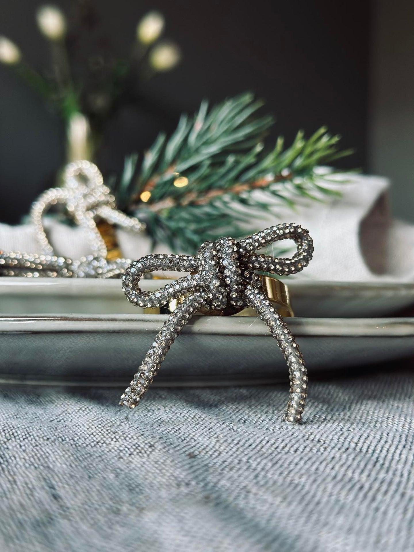 Servettringar - Rosetter 4 st