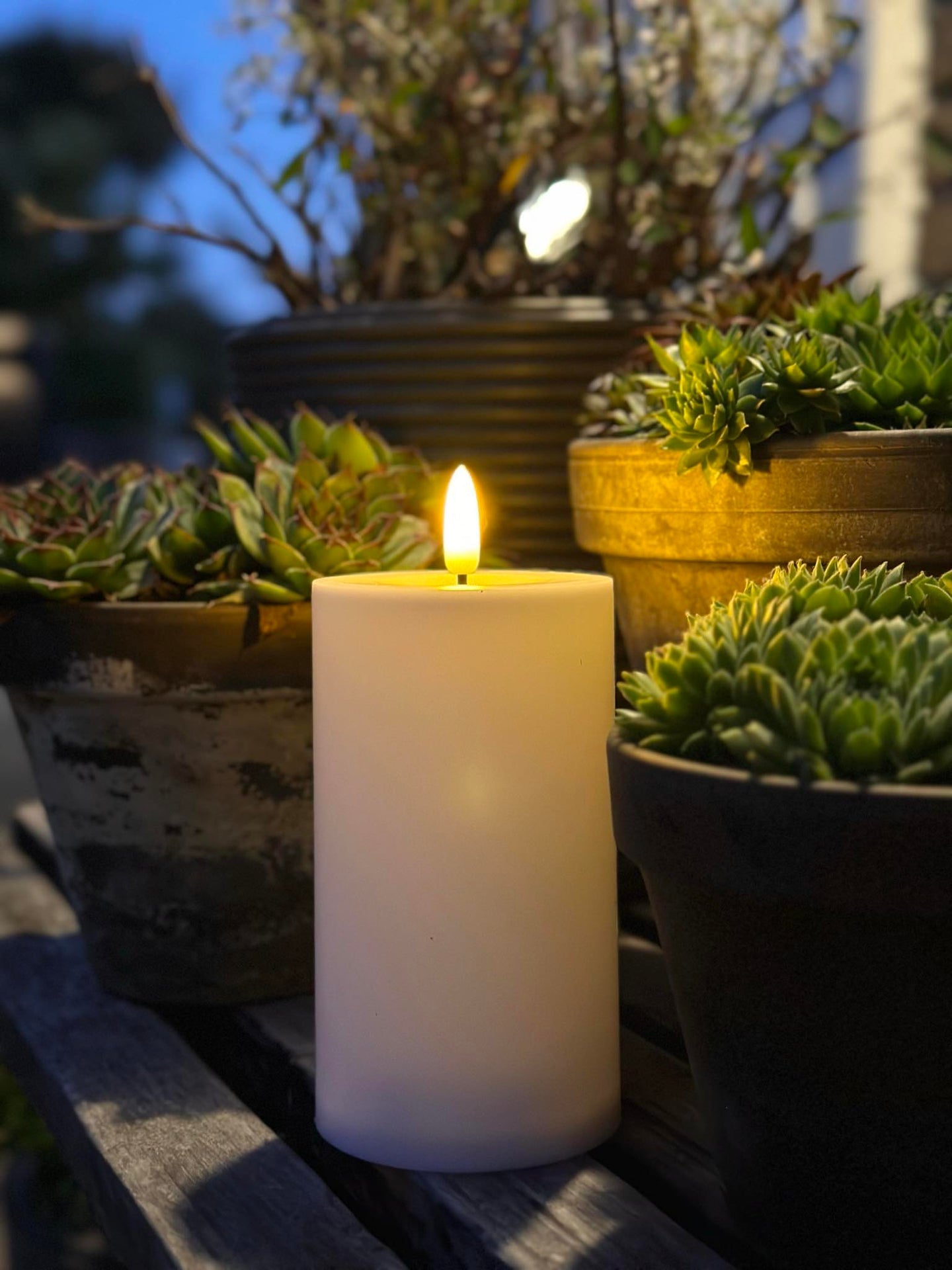 LED Utomhus Blockljus - 12,5 cm