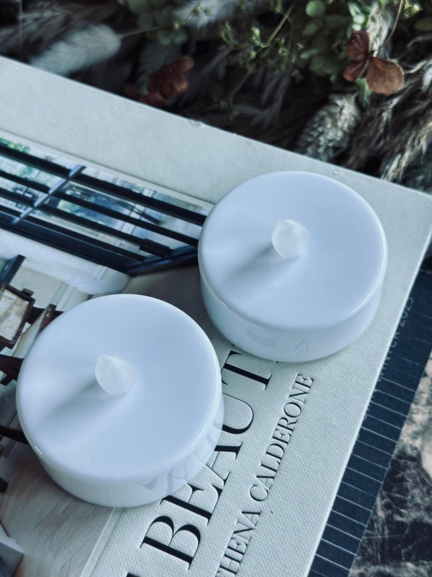 Jumbo värmeljus - 2 st.