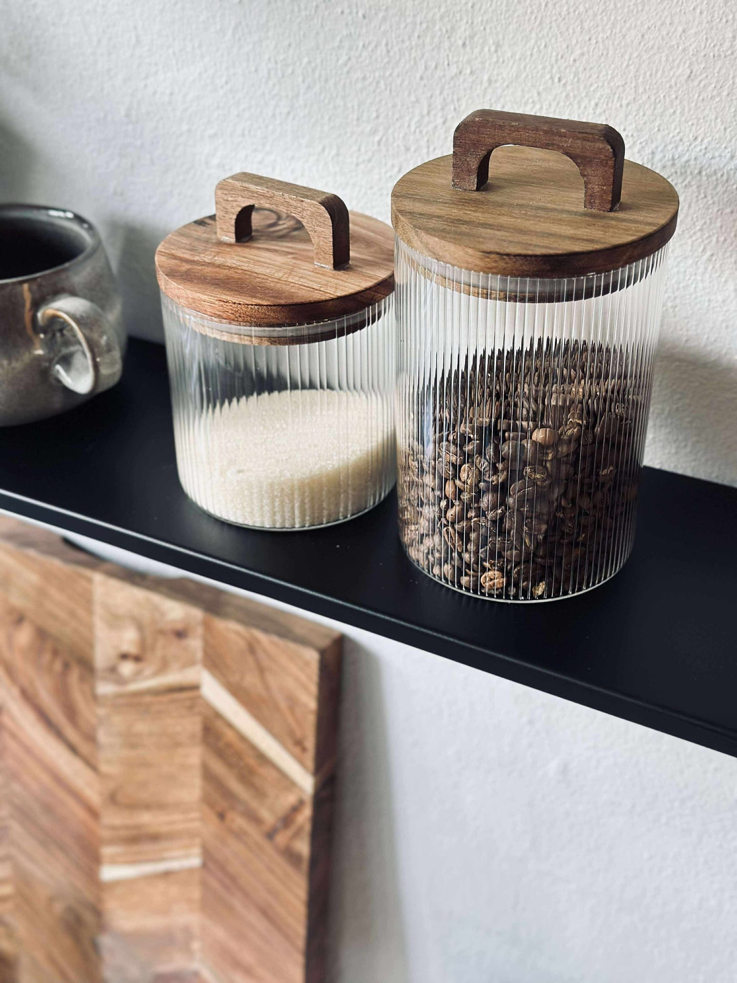 Förvaringsglas för livsmedel - Flera storlekar