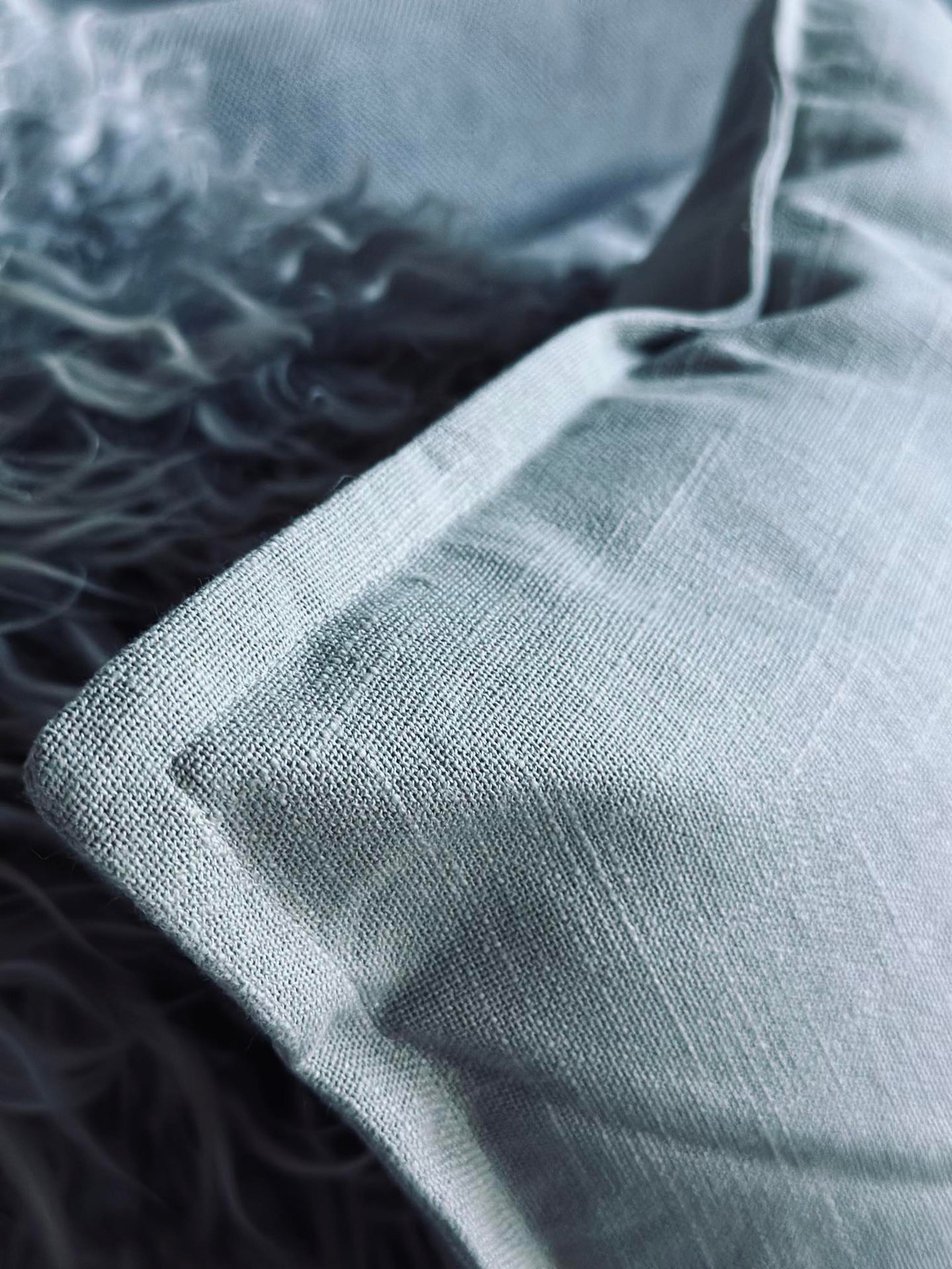 Kuddfodral 45x45 - Dammig grön