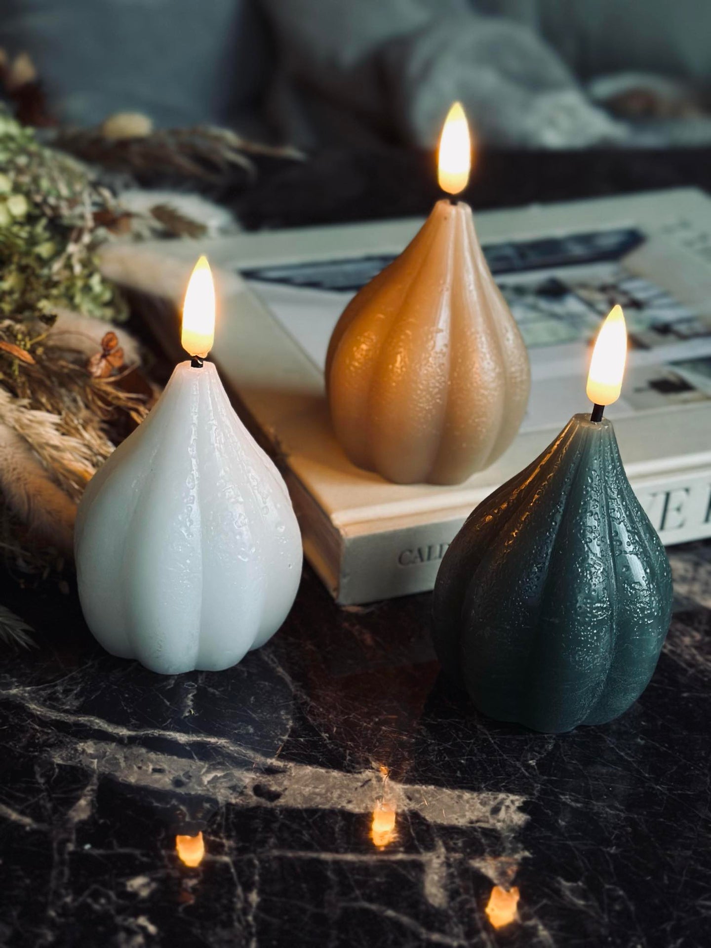 LED Onion-ljus - flera färger