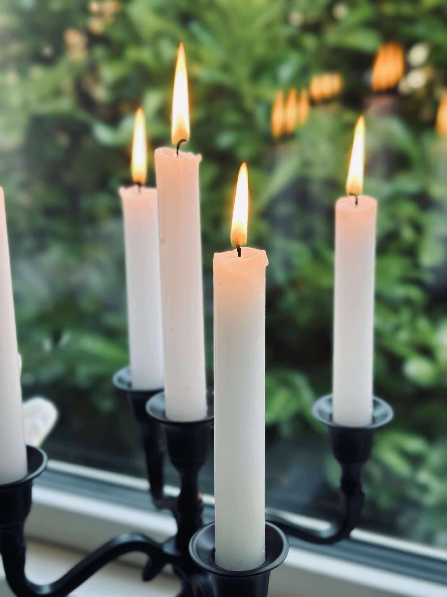 Ljusstake Alu svart - 5-armad