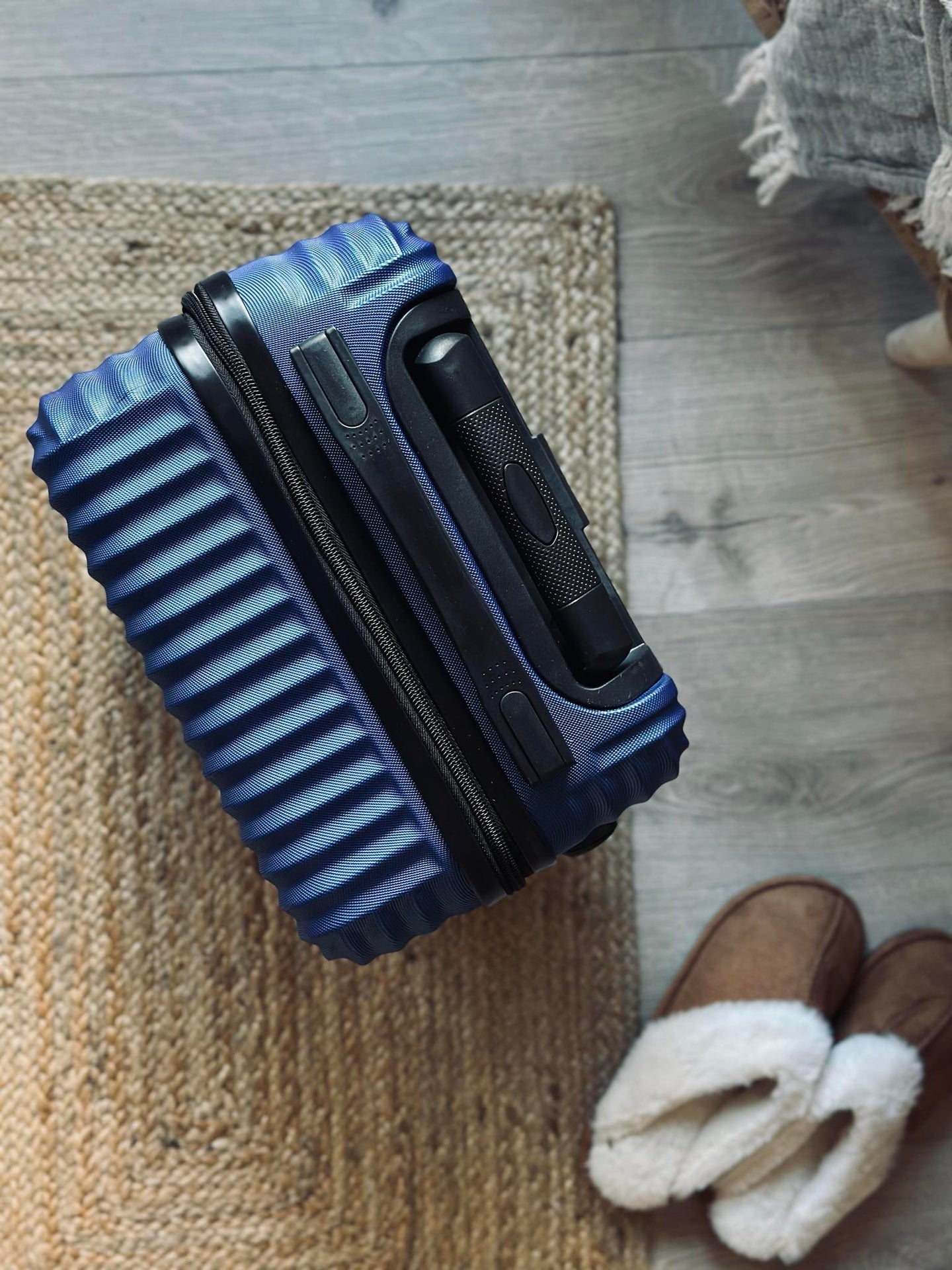 Resväska Trolley - Blå